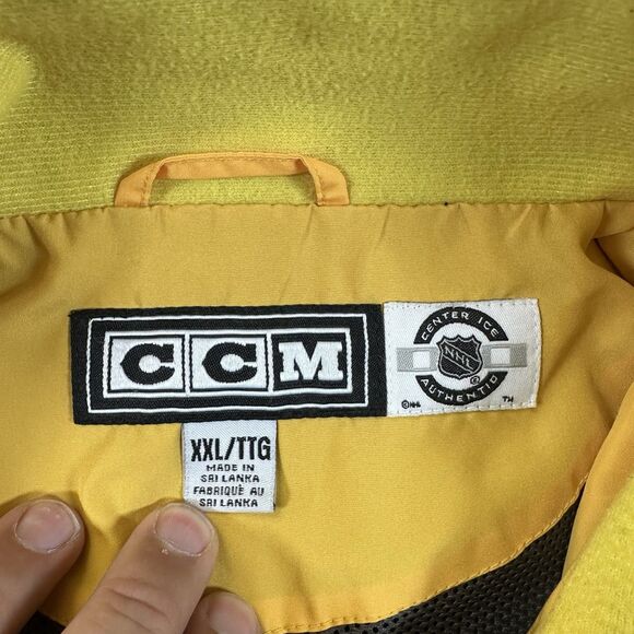 Vintage CCM St. Louis Blues Windbreaker Jacket Men XXL Blue Full Zip NHL - Picture 5 of 7